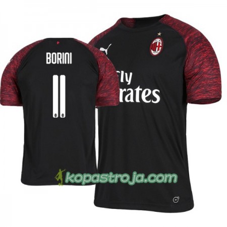 Billiga Fotbollströjor AC Milan Fabio Borini 11 Tredje tröja 2018/19 Kortärmad